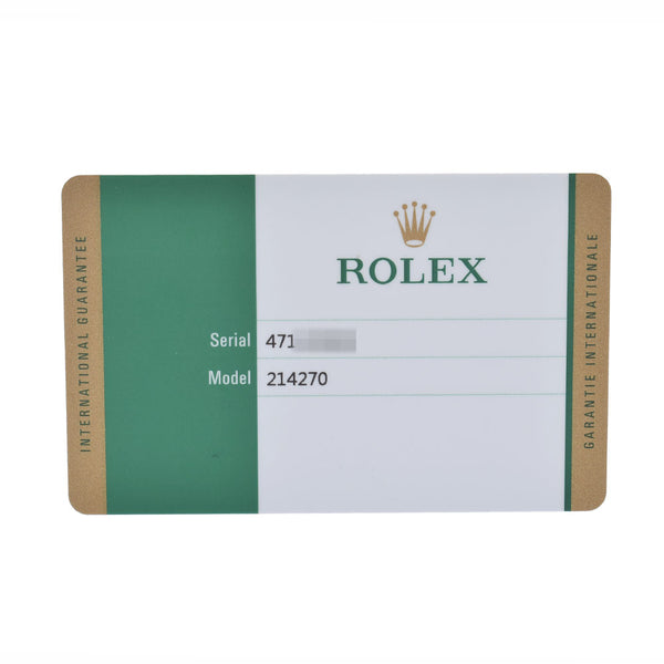 【現金特価】ROLEX ロレックス エクスプローラー1  EX1 214270 メンズ SS 腕時計 自動巻き 黒文字盤 Aランク 中古 銀蔵