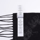 Coach coach check pattern outlet black 4624 Unisex wool 95 %/cashmere 5 % muffler unused Ginzo