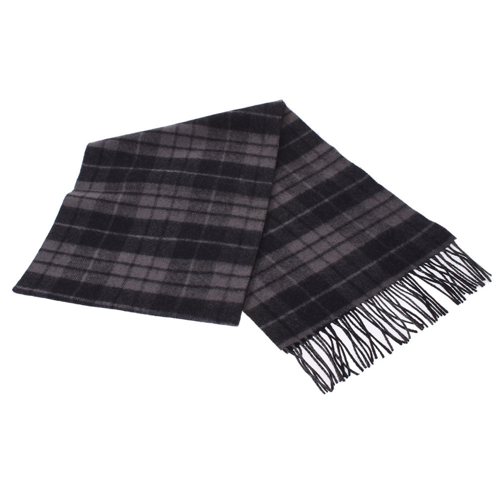 COACH チェック柄マフラー 黒️緑　ウール、 カシミヤ COACH コーチ チェック柄 アウトレット 黒 4624 ユニセックス ウール95％&frasl;カシミヤ5％ マフラー 未使用 銀蔵