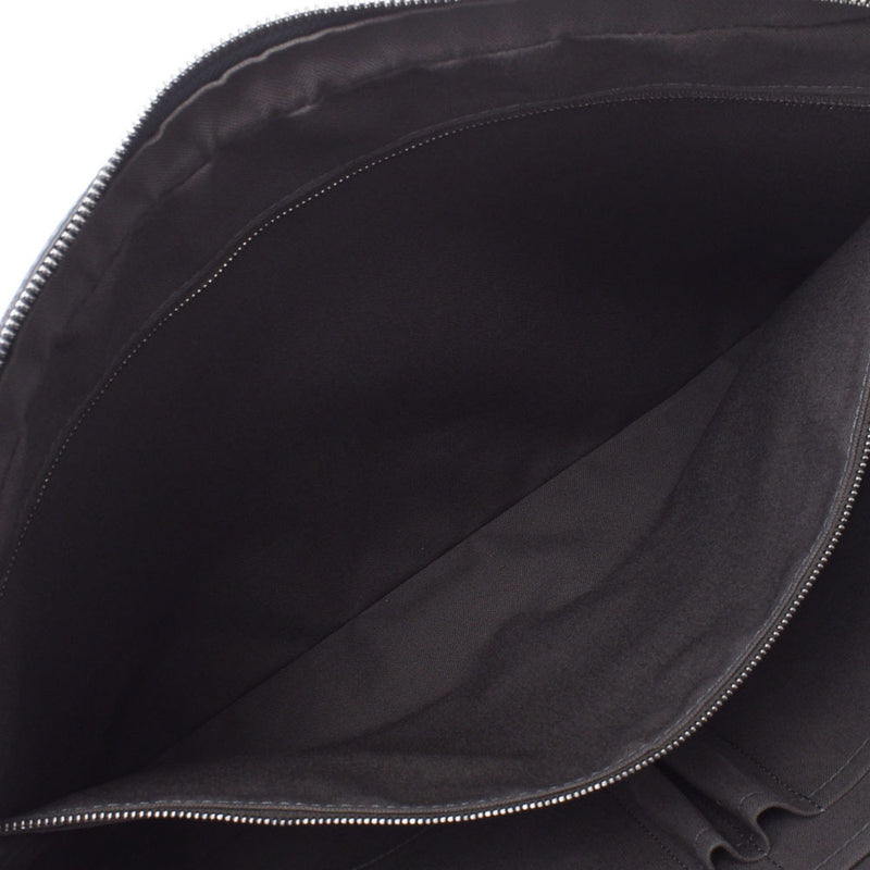LOUIS VUITTON Louis Vuitton Damier Anfini Voyage PDV Onyx N41146 Men's Leather Business Bag B Rank used Ginzo
