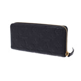 LOUIS VUITTON Louis Vuitton Monogram Amplant Portofoyille Clemance Noir M60171 Unisex Leather Long Wallet