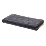 LOUIS VUITTON Louis Vuitton Monogram Amplant Portofoyille Clemance Noir M60171 Unisex Leather Long Wallet