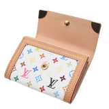 LOUIS VUITTON Louis Vuitton Multicolor Porto Monkey Plastic Bron M92657 Ladies Monogram Multicolor Coin Case AB Rank Used Ginzo