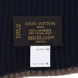 LOUIS VUITTON with Louis Vuitton with Louis Vuitton 100% Cashmere Muffler AB Rank Used Ginzo