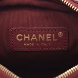 CHANEL Chanel Matrasse Mini Shoulder Camera Bag Fringe S Mark Bordeaux Gold Bracket Ladies Soft Caviar Skin Shoulder Bag A Rank used Ginzo