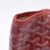 Goyard Goyal Saint -lui PM红色男女unisex PVC/皮包袋B级二手Ginzo