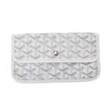 GOYARD ゴヤール サンルイ PM 白 ユニセックス PVC トートバッグ Bランク 中古 銀蔵