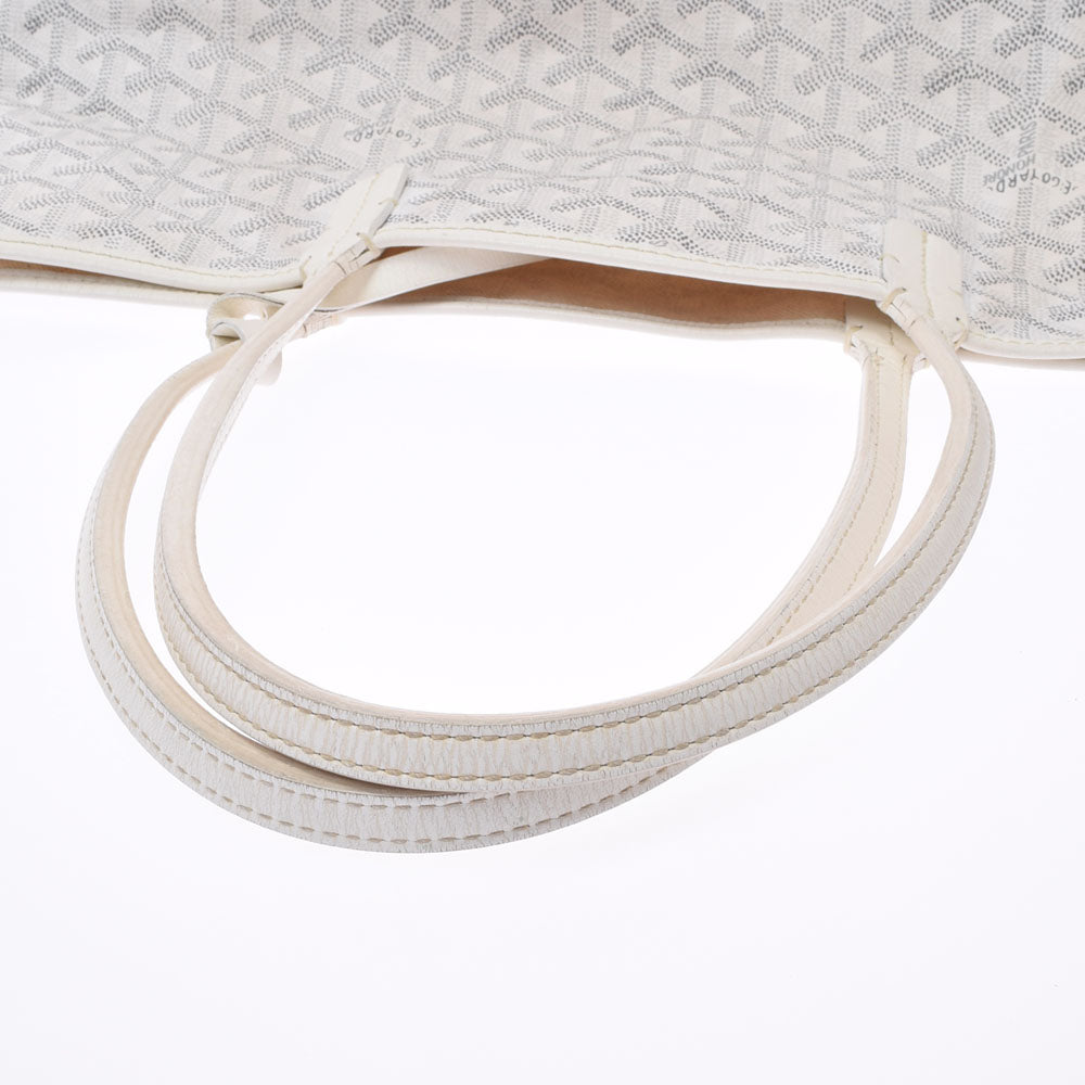 ゴヤールサンルイ PM 白 ユニセックス トートバッグ GOYARD 中古