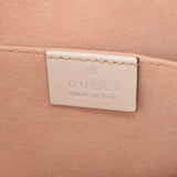 GUCCI Gucci Pad Rock Beige/Ivory 498156 Ladies PVC Calf Shoulder Bag A Rank used Ginzo