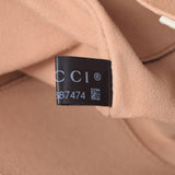 GUCCI Gucci Pad Rock Beige/Ivory 498156 Ladies PVC Calf Shoulder Bag A Rank used Ginzo