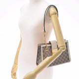 GUCCI Gucci Pad Rock Beige/Ivory 498156 Ladies PVC Calf Shoulder Bag A Rank used Ginzo