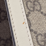 GUCCI Gucci Pad Rock Beige/Ivory 498156 Ladies PVC Calf Shoulder Bag A Rank used Ginzo