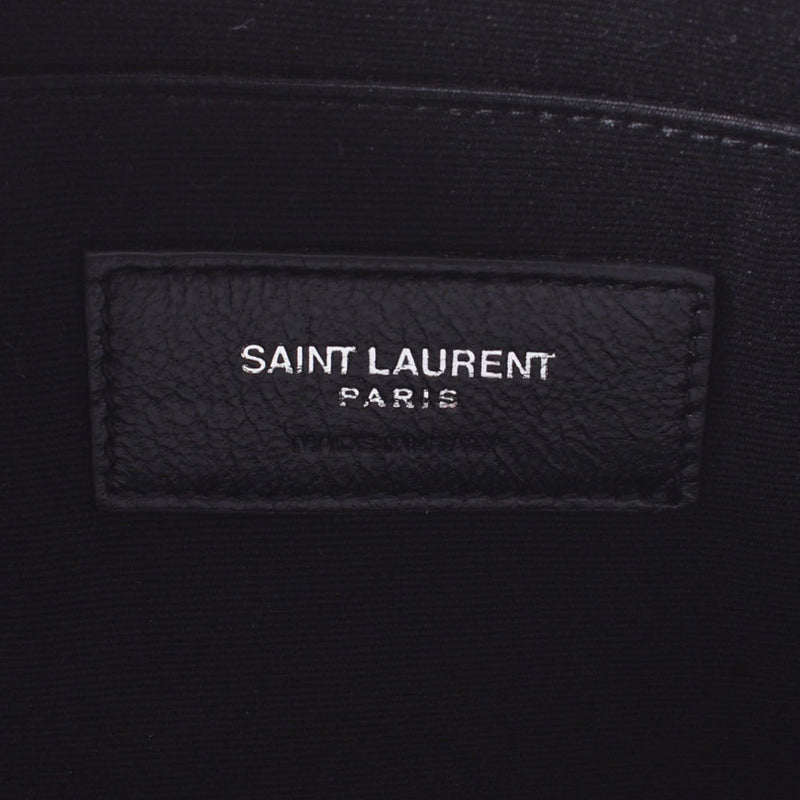 SAINT LAURENT Saint Laurent Clutch Bag Black 607779 Unisex Curf Clutch Bag