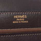 爱马仕爱马仕（Hermes Hermes）Pochette Jet Kouge Gold Bracket□L雕刻（2008年左右）MUNISEX BOX CURF Curf Curf Curf Curf Bag B等级使用Ginzo