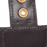 爱马仕爱马仕（Hermes Hermes）Pochette Jet Kouge Gold Bracket□L雕刻（2008年左右）MUNISEX BOX CURF Curf Curf Curf Curf Bag B等级使用Ginzo