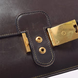爱马仕爱马仕（Hermes Hermes）Pochette Jet Kouge Gold Bracket□L雕刻（2008年左右）MUNISEX BOX CURF Curf Curf Curf Curf Bag B等级使用Ginzo