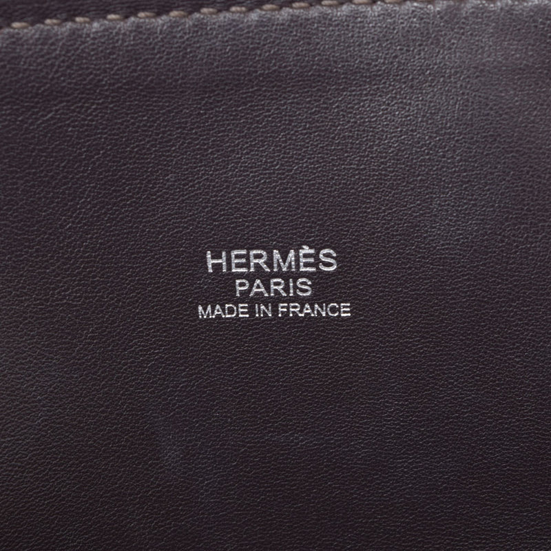 HERMES エルメス ボリード 31 2WAY ダークブラウン系 シルバー金具 □O刻印(2011年頃) レディース トリヨンクレマンス ハンドバッグ Aランク 中古 銀蔵