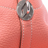 爱马仕爱马仕无聊的37个缝隙银支架□Q -graved（2013年左右）女士Toryon Lemance手提包A级使用Ginzo