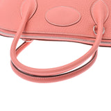 爱马仕爱马仕无聊的37个缝隙银支架□Q -graved（2013年左右）女士Toryon Lemance手提包A级使用Ginzo