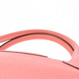 爱马仕爱马仕无聊的37个缝隙银支架□Q -graved（2013年左右）女士Toryon Lemance手提包A级使用Ginzo