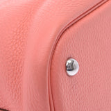 爱马仕爱马仕无聊的37个缝隙银支架□Q -graved（2013年左右）女士Toryon Lemance手提包A级使用Ginzo