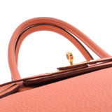 爱马仕爱马仕（Hermes Hermes Birkin）40橙色金支架□n雕刻（2010年左右）男女toryon lemance手提包A级使用Ginzo