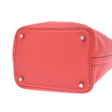 HERMES エルメス ピコタンロック PM  ローズジャイプール（ピンク系） シルバー金具 C刻印(2018年頃) レディース トリヨンクレマンス ハンドバッグ Aランク 中古 銀蔵