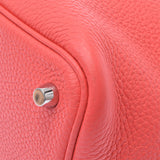 HERMES エルメス ピコタンロック PM  ローズジャイプール（ピンク系） シルバー金具 C刻印(2018年頃) レディース トリヨンクレマンス ハンドバッグ Aランク 中古 銀蔵