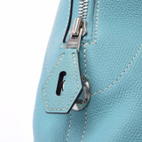 HERMES エルメス ボリード リラックス 35 ブルーアトール シルバー金具 T刻印(2015年頃) レディース エプソンスープル ハンドバッグ Aランク 中古 銀蔵