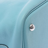 HERMES エルメス ボリード リラックス 35 ブルーアトール シルバー金具 T刻印(2015年頃) レディース エプソンスープル ハンドバッグ Aランク 中古 銀蔵