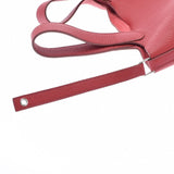 HERMES Hermes Picotan Lock MM Rouge Glass (Red) Silver Bracket □ R -engraved (around 2014) Ladies Toryon Lemance Handbag New Used Ginzo