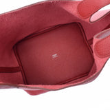 HERMES Hermes Picotan Lock MM Rouge Glass (Red) Silver Bracket □ R -engraved (around 2014) Ladies Toryon Lemance Handbag New Used Ginzo