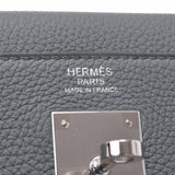 HERMES Hermes Hermes Kelly 32 Inner sewing Grias Faltrant Silver metal D -engraved (around 2019) Ladies Togo Handbag Unused Ginzo