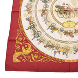 HERMES Hermes Care 90 walk to Longchamp Rons Silk 100 % Scarf A Rank used Ginzo