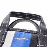 BALENCIAGA Balenciaga Bazaar Shopper XXS Outlet Black/White/Blue 513988 Ladies Curf Handbag A Rank Used Ginzo