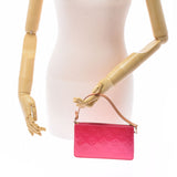 LOUIS VUITTON Louis Vuitton Verni Lexington Fusha Pink M91223 Ladies Monogram Verni Handbag AB Rank Used Ginzo