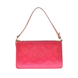 LOUIS VUITTON Louis Vuitton Verni Lexington Fusha Pink M91223 Ladies Monogram Verni Handbag AB Rank Used Ginzo