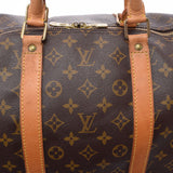 LOUIS VUITTON ルイヴィトン モノグラム キーポル55 ブラウン M41424 レディース モノグラムキャンバス ボストンバッグ Bランク 中古 銀蔵