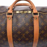 LOUIS VUITTON ルイヴィトン モノグラム キーポル55 ブラウン M41424 レディース モノグラムキャンバス ボストンバッグ Bランク 中古 銀蔵