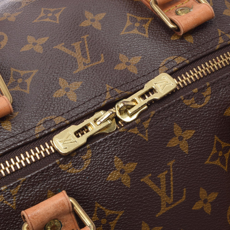 LOUIS VUITTON ルイヴィトン モノグラム キーポル55 ブラウン M41424 レディース モノグラムキャンバス ボストンバッグ Bランク 中古 銀蔵