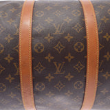 LOUIS VUITTON ルイヴィトン モノグラム キーポル55 ブラウン M41424 レディース モノグラムキャンバス ボストンバッグ Bランク 中古 銀蔵