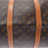 LOUIS VUITTON ルイヴィトン モノグラム キーポル55 ブラウン M41424 レディース モノグラムキャンバス ボストンバッグ Bランク 中古 銀蔵