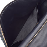 HERMES Hermes President Black/Green/Tea Men's Vogarber Liver Lizard Dobris Handbag AB Rank Used Ginzo