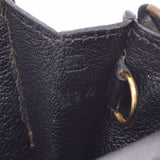 HERMES Hermes President Black/Green/Tea Men's Vogarber Liver Lizard Dobris Handbag AB Rank Used Ginzo