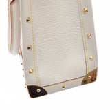 LOUIS VUITTON Louis Vuitton Shari Fabulow White Gold Bracket M91815 Ladies Gote Leather Handbag B Rank used Ginzo