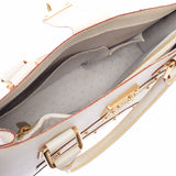 LOUIS VUITTON Louis Vuitton Shari Fabulow White Gold Bracket M91815 Ladies Gote Leather Handbag B Rank used Ginzo