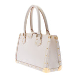 LOUIS VUITTON Louis Vuitton Shari Fabulow White Gold Bracket M91815 Ladies Gote Leather Handbag B Rank used Ginzo