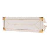 LOUIS VUITTON Louis Vuitton Shari Fabulow White Gold Bracket M91815 Ladies Gote Leather Handbag B Rank used Ginzo