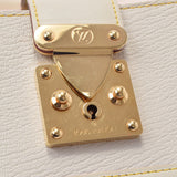 LOUIS VUITTON Louis Vuitton Shari Fabulow White Gold Bracket M91815 Ladies Gote Leather Handbag B Rank used Ginzo