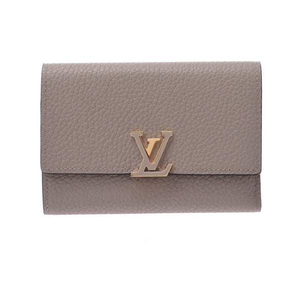 LOUIS VUITTON Louis Vuitton Portofoyille Capsine Compact Galle M62159 Ladies Leather Trilateral Wallet New Used Ginzo